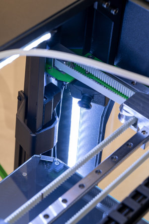 building a 3D printer from within the video camera