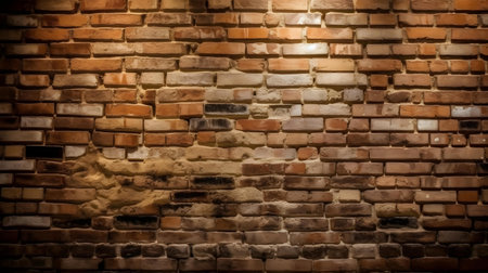 Background of brick wall texture. Old brick wall background. Brick wall texture background.の素材