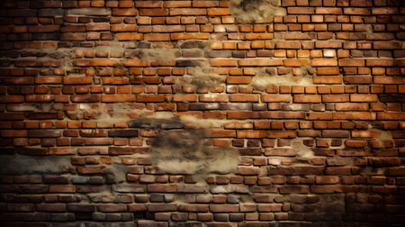 Old brick wall texture background for web site or mobile devices design.の素材