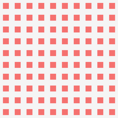 Red Square dot pattern background vector illustrationのイラスト素材