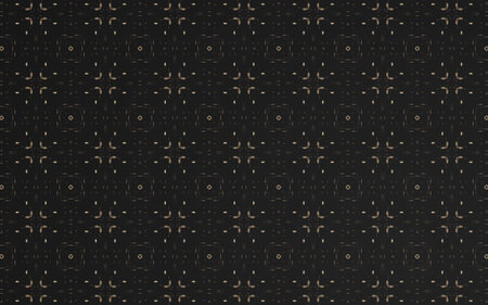 Abstract luxury black pattern background and circle textile