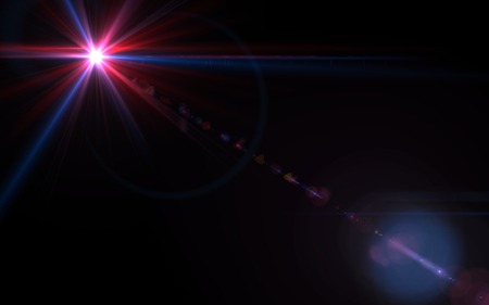 Design abstract natural lens flare in space. Rays backgroundの写真素材
