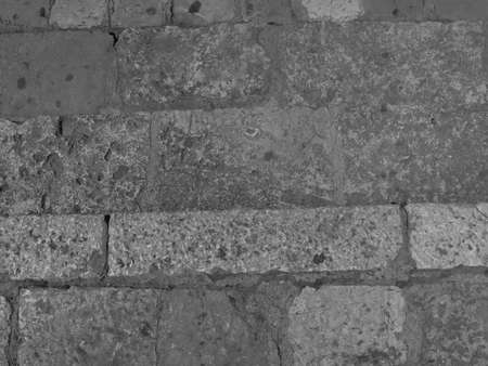 Stone Wall Castle Closeup. It is stone rough wall for pattern and backgroundの写真素材
