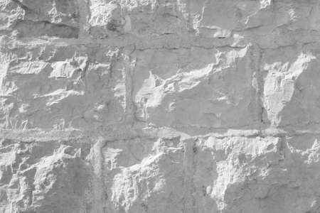 Stone Wall Castle Closeup. It is stone rough wall for pattern and backgroundの写真素材
