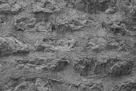 Stone Wall Castle Closeup. It is stone rough wall for pattern and backgroundの写真素材
