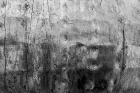 Gray metal surface, background, texture, side of boat.の写真素材