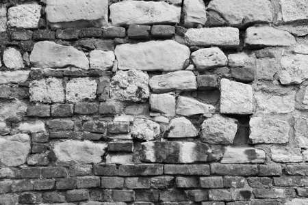 Panorama stone wall for background designの写真素材