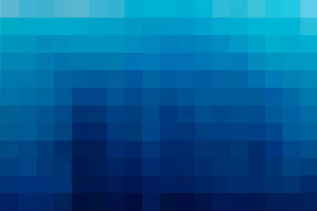 Dark blue abstract geometric background. Gradient texture. Blue squares on vertical for presentation, magazines, fliers, annual reports, posters and business cards. Vector illustrationのイラスト素材