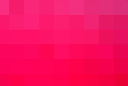 Bright pink background. Geometric texture of burgundy squares. Abstract pixel bordo backdrop, space for your design or text. Crimson background for branding, calendar, card, banner, cover, headerのイラスト素材