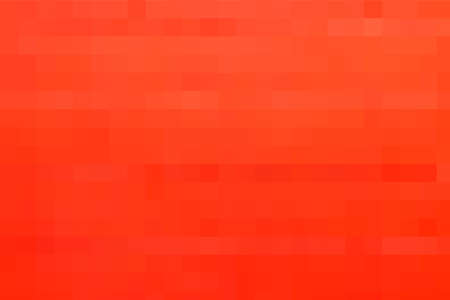 Vector orange background from squares. Beautiful illustration from orange squares. The template can be used as a autumn backdrop. Texture from orange squares for poster, calendar, banner, cardのイラスト素材