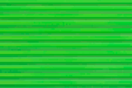 Artistic background of green squares connected horizontally. Geometric texture. Abstract art pattern of square pixels. Vector green pixels backdrop, space for your design or textのイラスト素材