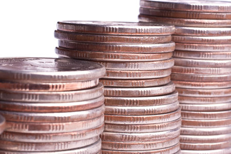 stack of coins