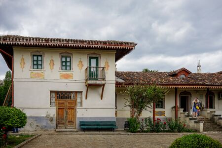 Bakhchysarai, Crimea - June 9, 2016: The architecture of the Crimean Tatar Khans Palace.のeditorial素材