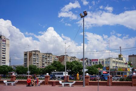 Memorial complex Krasnaya Gorka. Yevpatoriya, Crimeaのeditorial素材