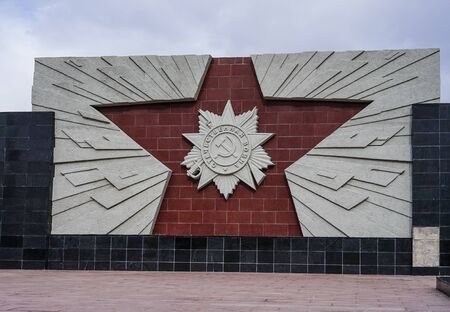 Murmansk, Russia-June 6, 2015: Memorial complex valley of Gloryのeditorial素材