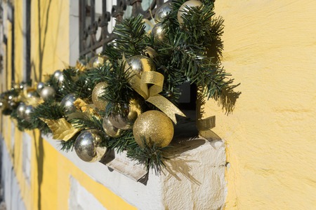 Holiday home decoration for new Year and Christmasの写真素材