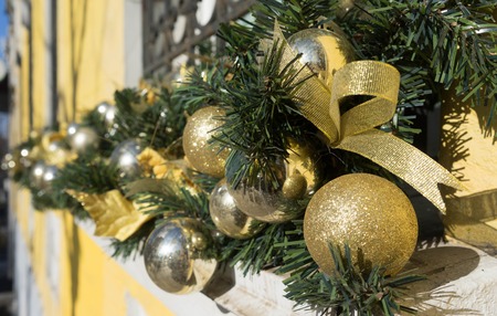 Holiday home decoration for new Year and Christmasの写真素材