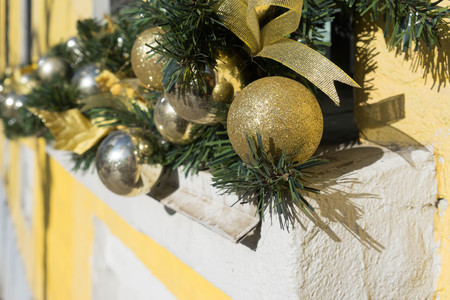 Holiday home decoration for new Year and Christmasの写真素材