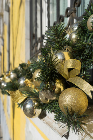 Holiday home decoration for new Year and Christmasの写真素材