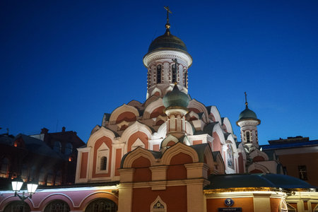 Moscow, Russia - June 2, 2015 Architecture of the Russian capital