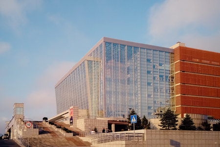 Vladivostok, Primorsky Krai - August 6, 2019: State Academic Mariinsky Theatre, Primorsky stage
