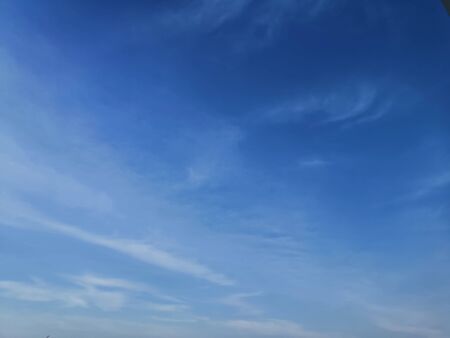 Sky clouds background. For design and networking.の写真素材