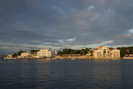 Sevastopol, Crimea. City landscape and architecture.のeditorial素材