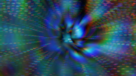 Abstract multicolored textured fractal background.