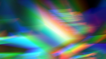 Abstract multicolored glowing blurred gradient background. Design, art