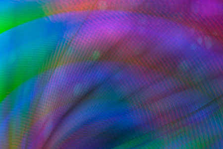 Abstract multicolored neon background with highlights. design, art