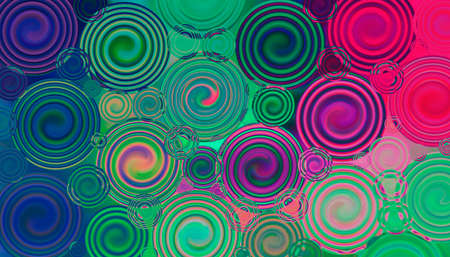 Abstract fantasy multicolored with a blurry spiralshape. Design, artの写真素材