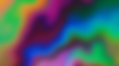 Abstract multicolored glowing gradient background. design, art