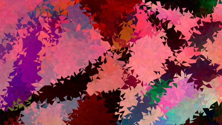 Abstract multicolored geometric polygonal background. design, art