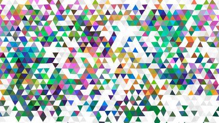 Abstract multi-colored polygonal geometric background. Design, ari