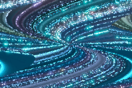 Abstract blue metallic background with textured surface. Design, art