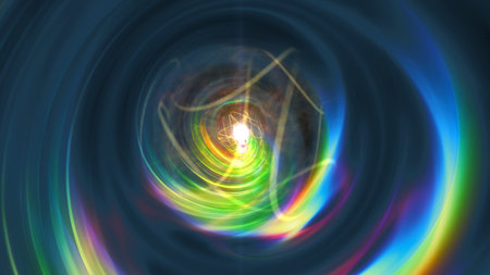 An abstract glowing fantasy magical background. design, art