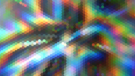 Abstract luminous textured background with mosaic