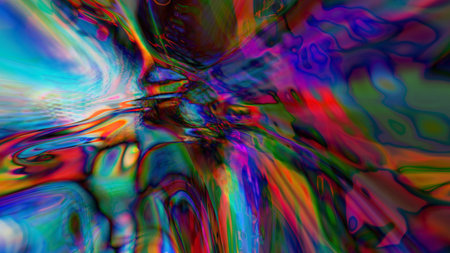 Abstract multi-colored bright background with a fancy patternの写真素材
