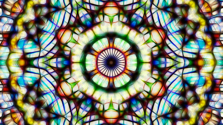 Abstract multicolored texture background kaleidoscope