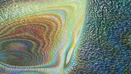 Abstract luminous textured liquid background