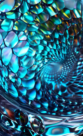 Abstract background with mother-of-pearl shellの素材