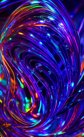 Abstract background. Technology, industry. AI generation.の素材