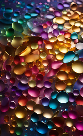 Abstract multicolored background with shapes. .aiの素材