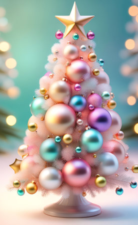 Delicate New Year's background. A.I.の素材