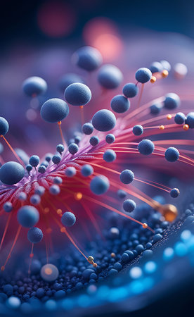 Abstract macro backgroundの素材