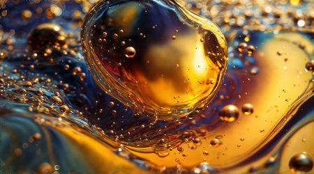 Abstract liquid background.の素材