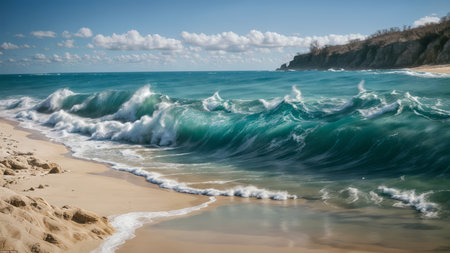 beautiful seascapeの素材
