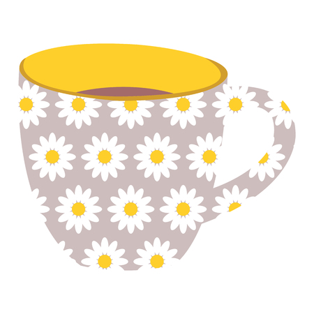vector illustration of a cup of coffeeのイラスト素材