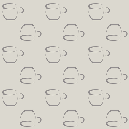 vector illustration of a cup of coffeeのイラスト素材