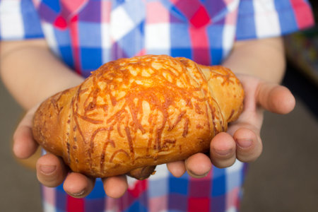 croissants with cheese